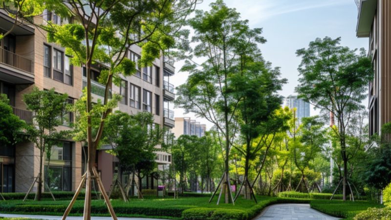 绿化苗木种植深度：国标解读与实际应用**